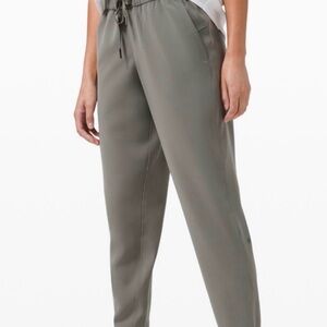 Lululemon Olive Green Joggers - Comfortable Drawstring Waist. Women’s Size 10.